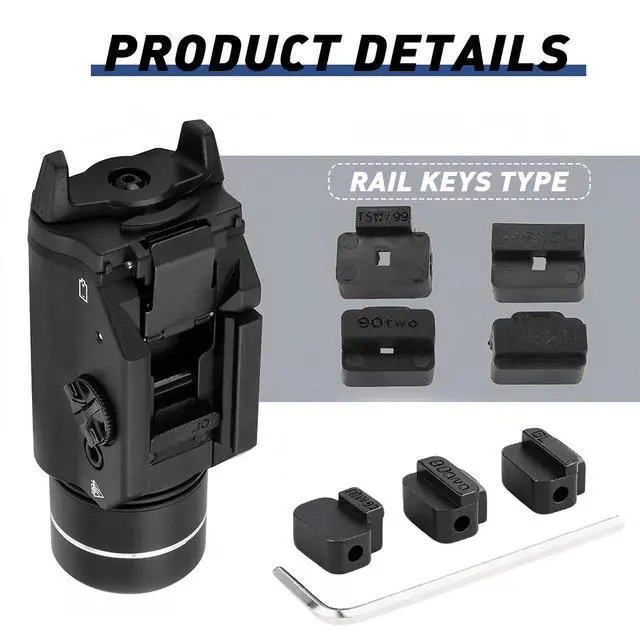 Alt view image 3 of 7 - LED Strong Flashlight 1000LM Tactical Lighting Waterproof Outdoor Training Tool