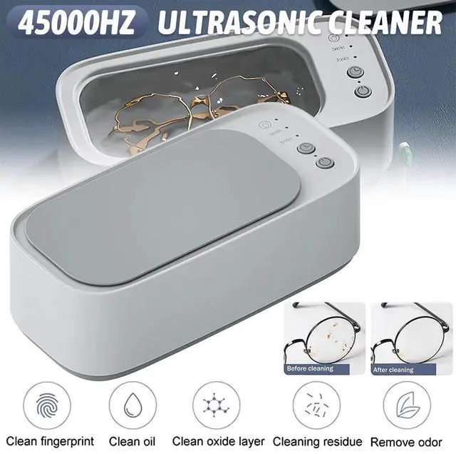 Alt view image 3 of 7 - Ultrasonic Jewelry Cleaner Denture Glass Watch Ring Bath Tank Clean Machine