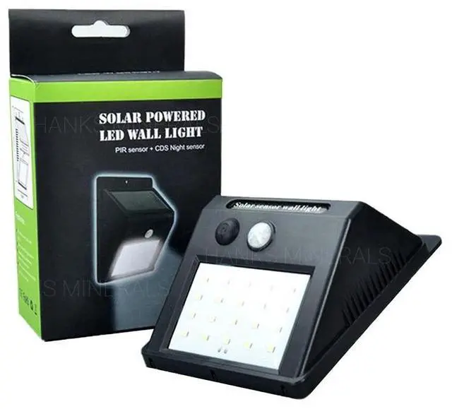 Alt view image 5 of 5 - 4x 20 LED Solar Power Wall Light Waterproof Outdoor PIR Motion Sensor Path Lamp