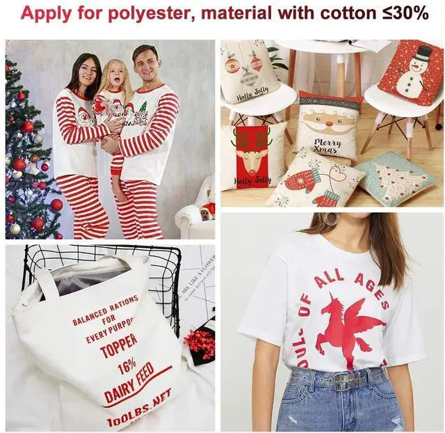 Alt view image 5 of 7 - 100 Sheets A4 Heat Sublimation Paper Transfer Paper for Inkjet T-Shirts Mugs US