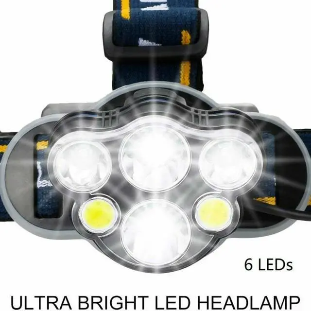 Alt view image 5 of 7 - USB Rechargeable LED Headlamp Flashlight Headlight Head Torch Sensor Waterproof