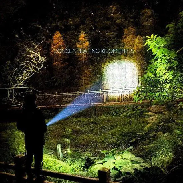 Alt view image 5 of 7 - Rechargeable 990000LM LED Flashlight Tactical Police Super Bright Torch Zoomable