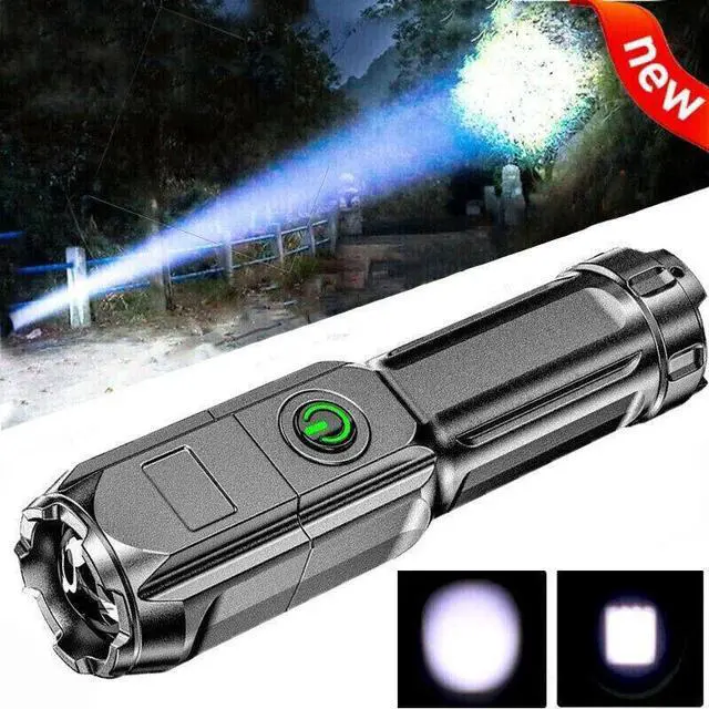 Main image of Rechargeable 990000LM LED Flashlight Tactical Police Super Bright Torch Zoomable