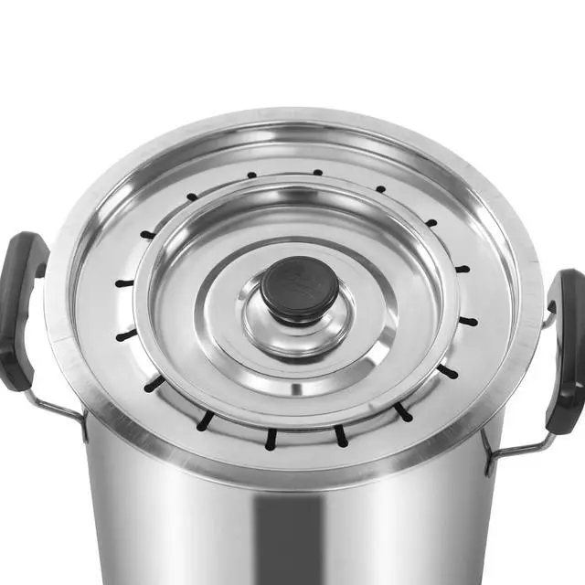 Alt view image 5 of 7 - Portable Compact BBQ Charcoal Grill Circular Charcoal Grill with 30* Skewers