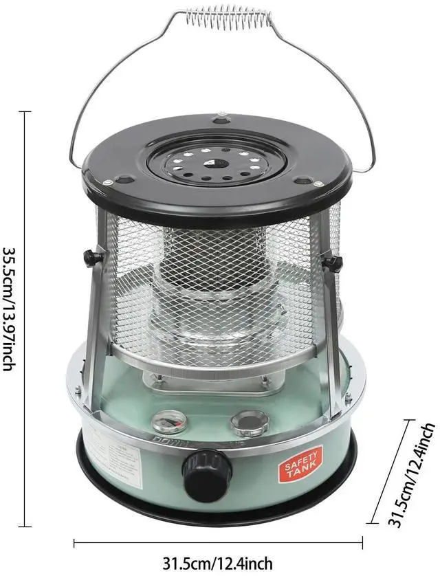 Alt view image 4 of 7 - Portable Kerosene Heater Outdoor Kerosene Stove for Outdoor Camping Kerosene Heater