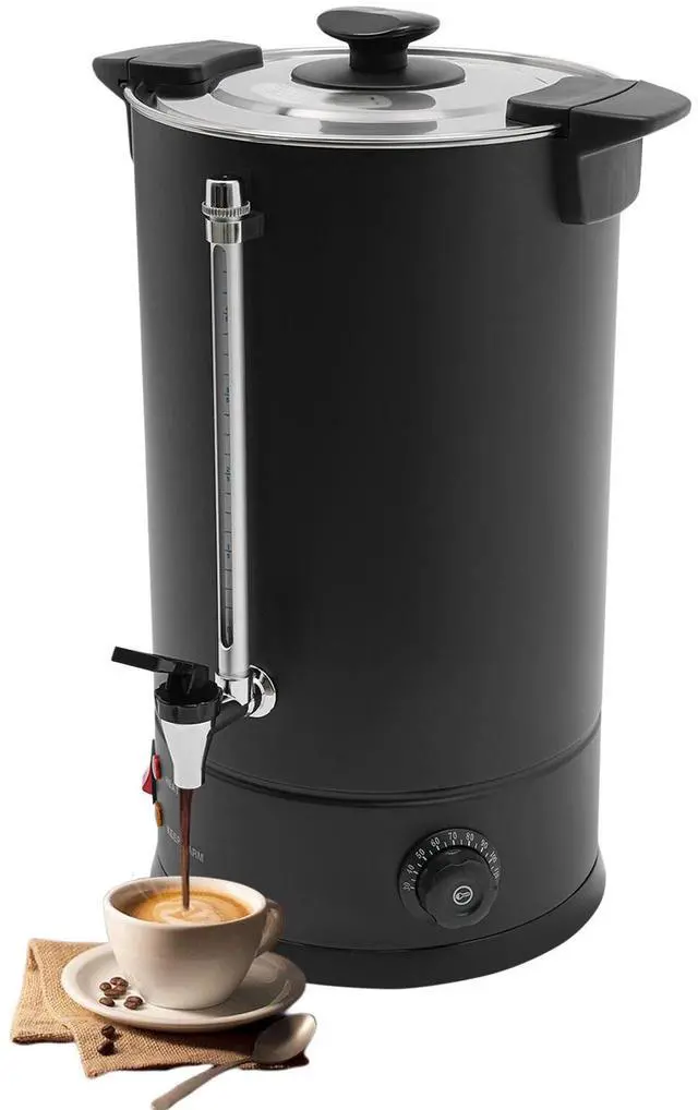Main image of Hot Beverage Dispenser Hot Water Dispenser Tabletop Commercial Coffee Pot 14L