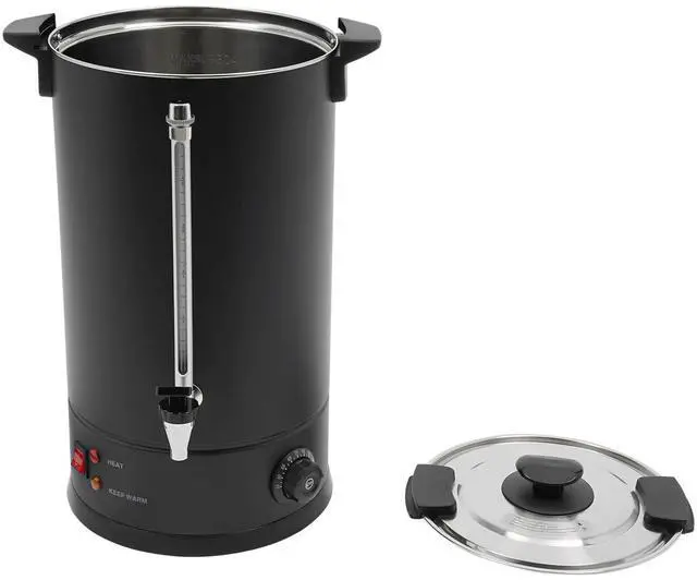 Alt view image 6 of 7 - Hot Beverage Dispenser Hot Water Dispenser Tabletop Commercial Coffee Pot 14L