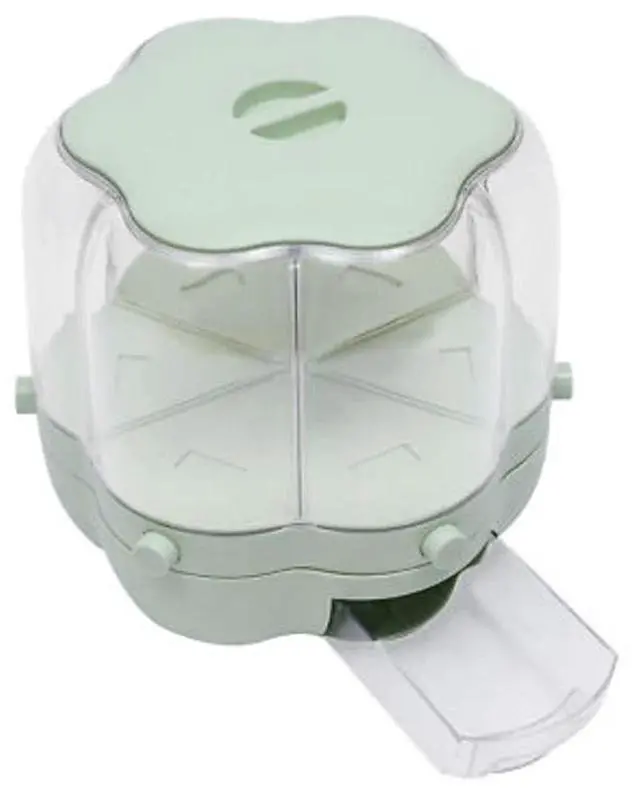 Alt view image 6 of 7 - 6 Barns Cereal Dispenser Rice Grain Dry Food Storage Container 360 Rotatable 8kg