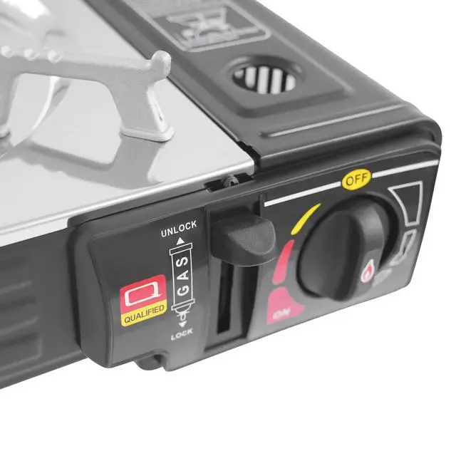 Alt view image 5 of 7 - Tabletop Butane Camping Stove with Portable Case Portable Camping Stove