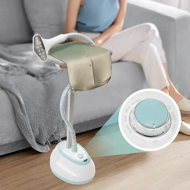 Alt view image 4 of 7 - Garment Hanger Steamer for Clothes Standing Flat Hanging with Ironing Board