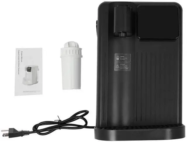 Alt view image 6 of 7 - 3L Desktop Instant Hot Water Dispenser Adjustable Water Output&Temperature 1700W