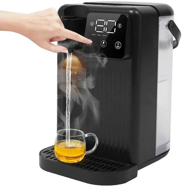 Alt view image 3 of 7 - 3L Desktop Instant Hot Water Dispenser Adjustable Water Output&Temperature 1700W