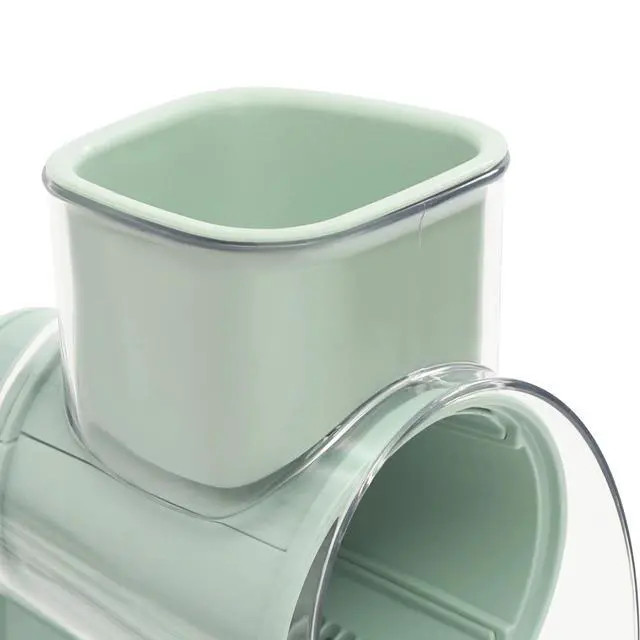 Alt view image 6 of 7 - 3 In 1 Vegetable Fruit Slicer Cutter Shredder Food Manual Rotary Grater Chopper