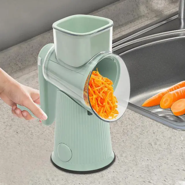 Main image of 3 In 1 Vegetable Fruit Slicer Cutter Shredder Food Manual Rotary Grater Chopper