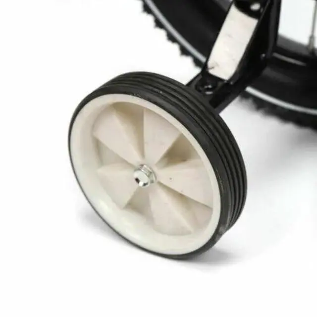 Alt view image 4 of 5 - 14" White Bike Boys & Girls Bicycle with Training Wheels For 3/4/5/6 Years Old