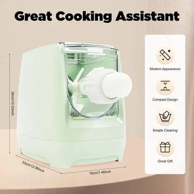 Alt view image 5 of 7 - 12 Noodle Shapes Automatic Pasta Machine Electric Pasta & Noodle Maker 260W
