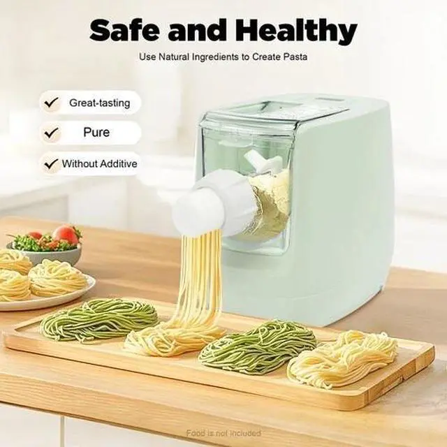 Alt view image 6 of 7 - 12 Noodle Shapes Automatic Pasta Machine Electric Pasta & Noodle Maker 260W