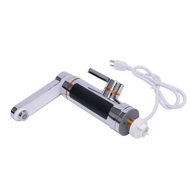 Alt view image 6 of 7 - 3000W Electric Hot Water Heater Faucet Tankless Instant Kitchen Bathroom Tap