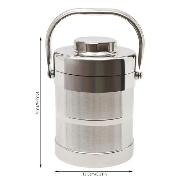 Alt view image 6 of 7 - Containers for Hot Food, Lunch box containers for hot cold food, Insulated Food