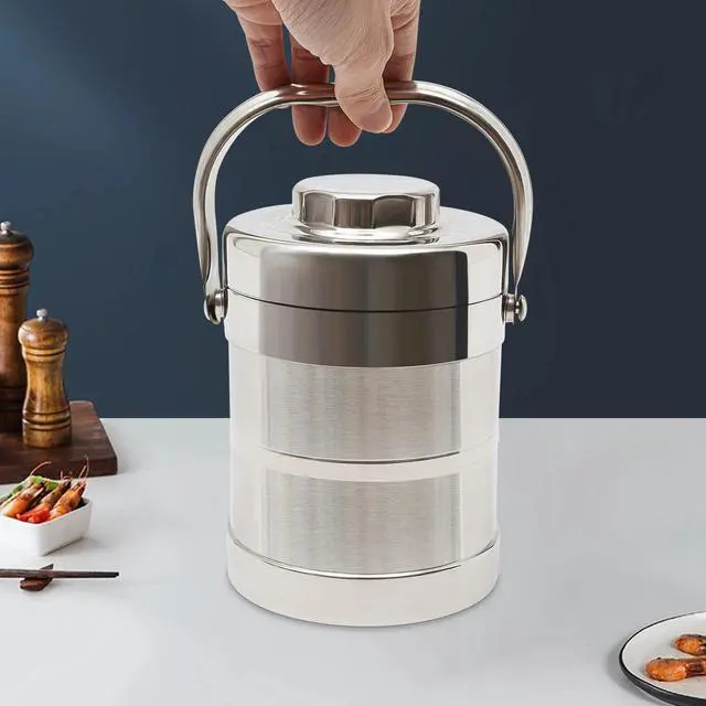 Main image of Containers for Hot Food, Lunch box containers for hot cold food, Insulated Food