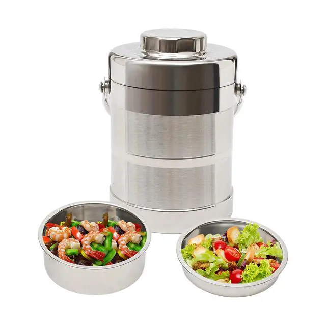 Alt view image 3 of 7 - Containers for Hot Food, Lunch box containers for hot cold food, Insulated Food
