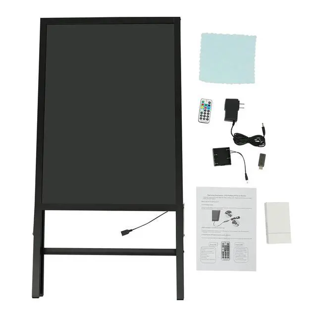 Alt view image 7 of 7 - LED Message Writing Board Menu Board for Bar Restaurant with Remote Control