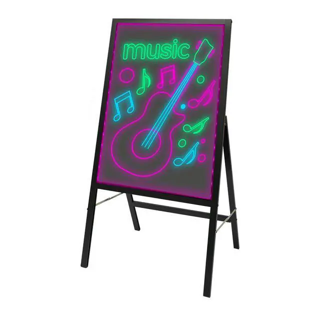 Alt view image 3 of 7 - LED Message Writing Board Menu Board for Bar Restaurant with Remote Control