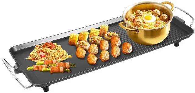 Main image of Smokeless Outdoor Electric BBQ Grill - Portable Electric Barbecue 1500W