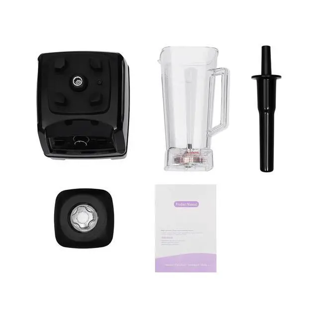 Alt view image 7 of 7 - Professional Blender 3HP 2L Heavy Duty Commercial Blender Mixer Juicer 2200W NEW