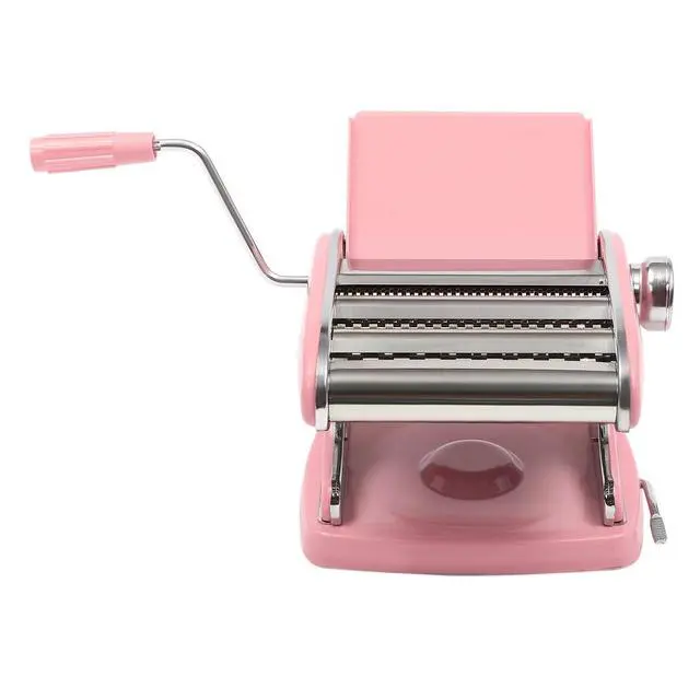Alt view image 3 of 7 - Fresh Pasta Maker Roller Machine for Spaghetti Noodle Fettuccine Stainless Steel