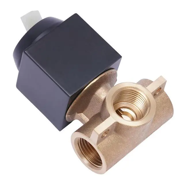 Alt view image 6 of 7 - Shower Tap Control Valve Brass +Handle Bathroom Hot/Cold Mixer Faucet Wall Mount