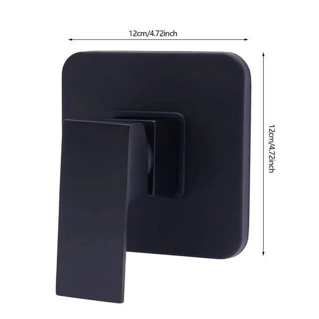 Alt view image 4 of 7 - Shower Tap Control Valve Brass +Handle Bathroom Hot/Cold Mixer Faucet Wall Mount