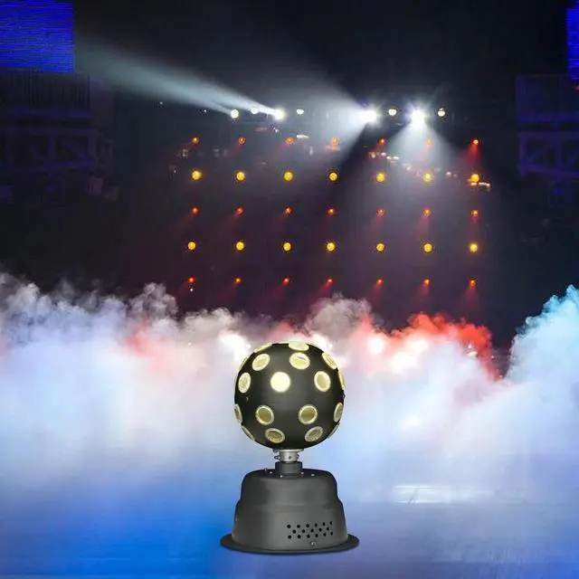 Alt view image 5 of 7 - 30W LED 9-Color DJ Band Stage Light KTV Disco Party Show Lighting Remote Control