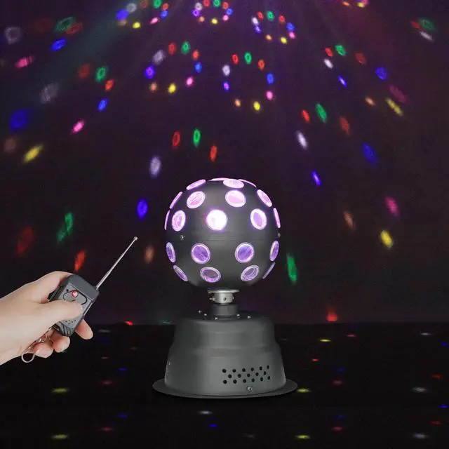 Alt view image 3 of 7 - 30W LED 9-Color DJ Band Stage Light KTV Disco Party Show Lighting Remote Control