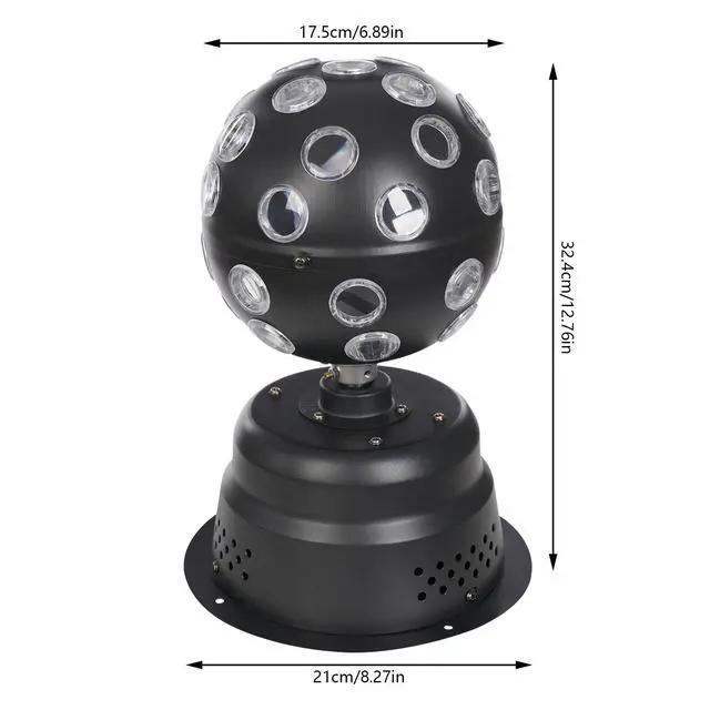 Alt view image 7 of 7 - 30W LED 9-Color DJ Band Stage Light KTV Disco Party Show Lighting Remote Control