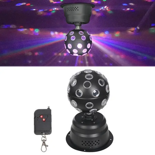 Alt view image 2 of 7 - 30W LED 9-Color DJ Band Stage Light KTV Disco Party Show Lighting Remote Control