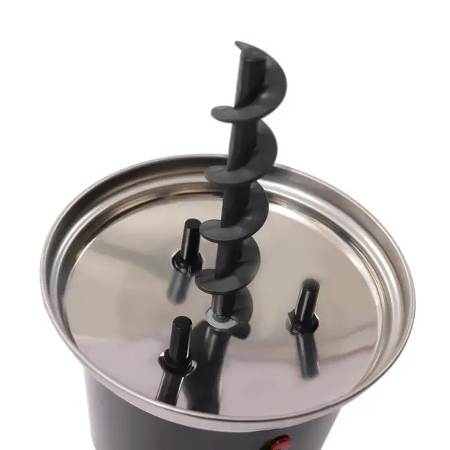 Alt view image 6 of 7 - Chocolate Fountain Machine 3 Tier Stainless Steel Luxury Cheese Cascading Fondue
