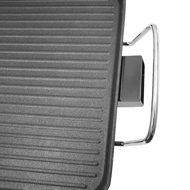 Alt view image 6 of 7 - Smokeless Electric Barbecue Grill - Portable 1500W Indoor & Outdoor Cooking