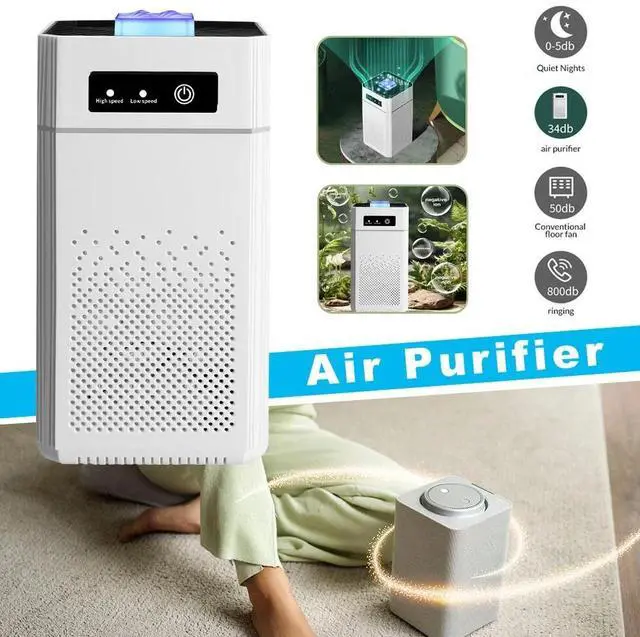 Main image of Home True HEPA Air Purifier Large Room Air Cleaner for Allergies Smoker Pet Dust