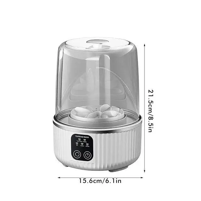 Alt view image 7 of 7 - Cordless Washing Machine W/Laundry Cup Automatic Laundry Cup Mini Special Washer