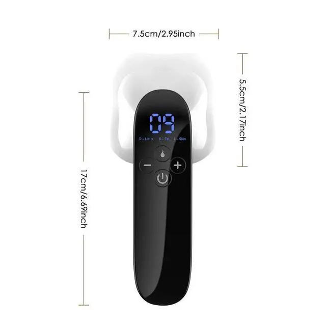 Alt view image 7 of 7 - Electric Fat Remover Body Massager EMS Cordless Body Sculpting Machine