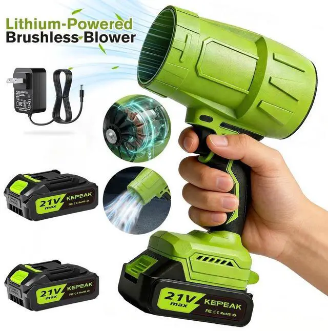 Main image of Handheld Fan Thrust Powerful Electric Blowers Car Dryer Water/Dust Blowing Tools