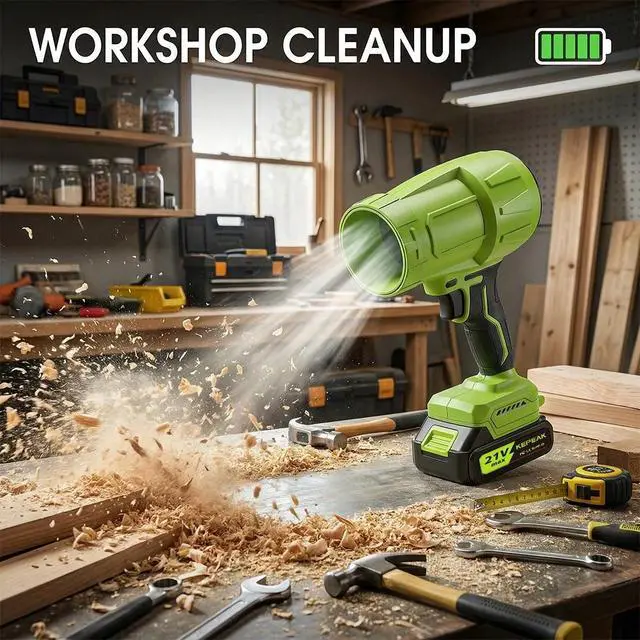 Alt view image 2 of 7 - Handheld Fan Thrust Powerful Electric Blowers Car Dryer Water/Dust Blowing Tools