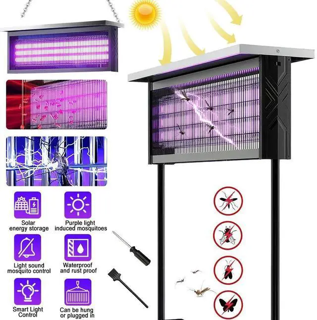 Main image of Lamp Insect Killer Mosquito Zapper Bug Pest Fly Trap Electric Outdoor Light Lawn