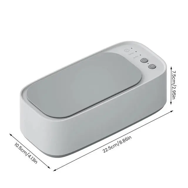 Alt view image 6 of 7 - 500ML Ultrasonic Cleaner Wave Cleaning Jewellery Polishing Machine Tank Timer US