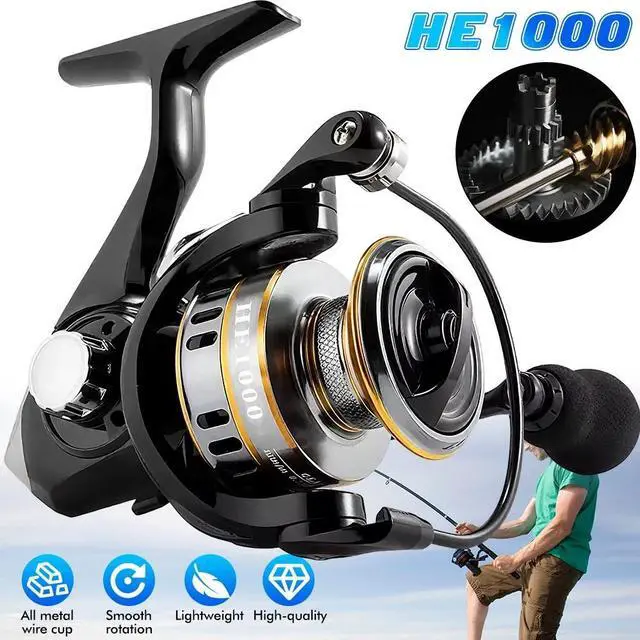 Main image of Ultra Light 1000~7000 5.2:1 Gear Ratio CNC Metal Spool Spinning Fishing Reel