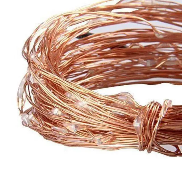Alt view image 4 of 7 - Set of 2 Solar Fairy String Lights 20M 200 LED Copper Wire Outdoor Garden Decor