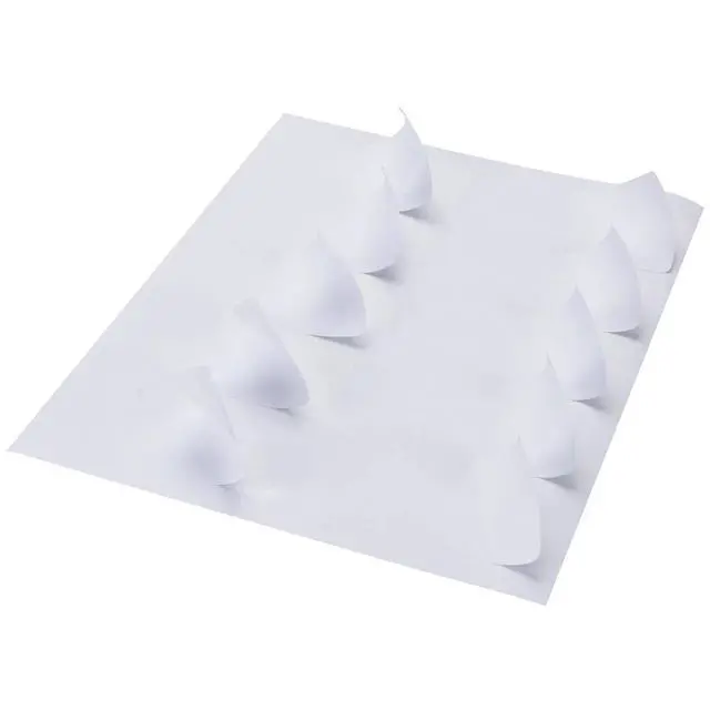 Alt view image 3 of 5 - 1000 Address Shipping Labels Laser Ink Jet 100 Sheets 2"x4" 10-UP 10 Per Sheet