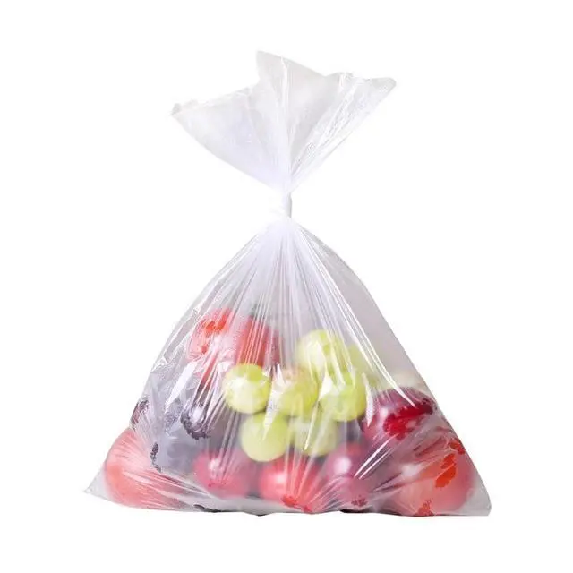 Alt view image 2 of 7 - 2 Rolls 12"x16" 350 / Roll Clear Plastic Produce Bags Kitchen Food Storage Fruit