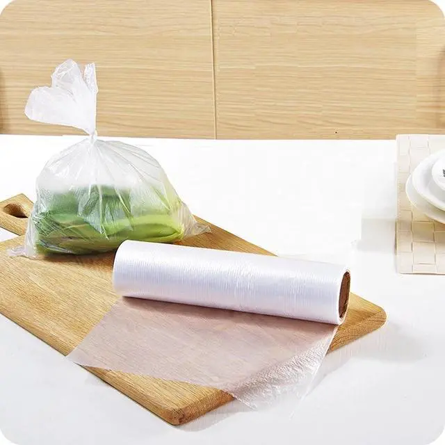 Alt view image 4 of 7 - 2 Rolls 12"x16" 350 / Roll Clear Plastic Produce Bags Kitchen Food Storage Fruit